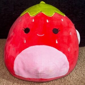 8 inch red strawberry named Scarlet!